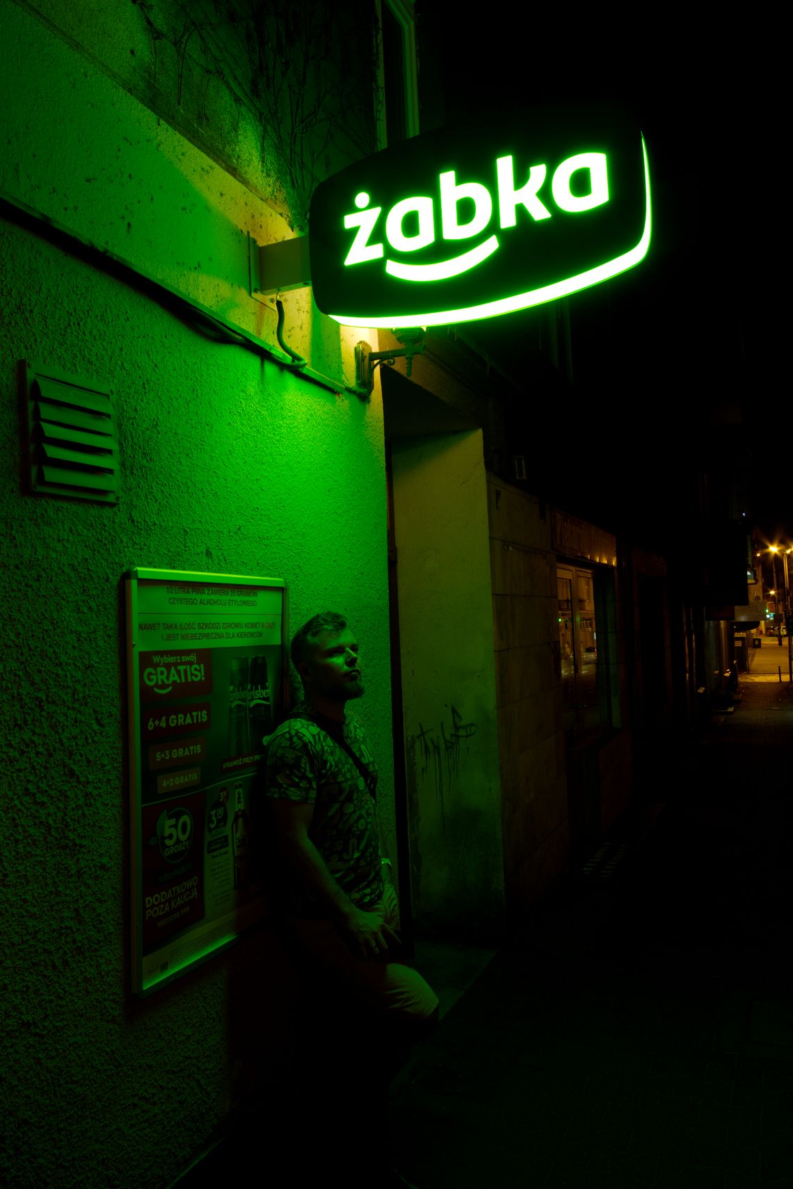 Autoportret z Żabką